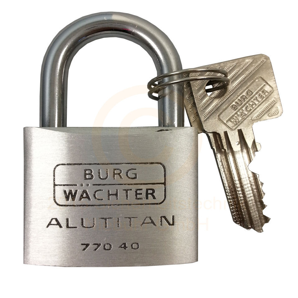  BURG-WÄCHTER ALUTITAN 770 40mm Padlock - $18.00