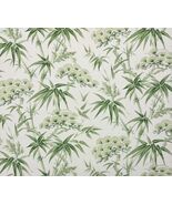 SCHUMACHER ARITA FLORAL LEAF GREEN EXCLUSIVE HIGH END FABRIC 3.25 YARDS ... - $326.70