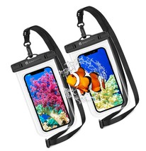 Waterproof Phone Pouch [2-Pack] - Universal IPX8 XS - £49.12 GBP