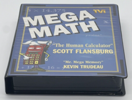 Mega Math 4 Cassette Tape Vhs Video Workbook Set Scott Flansburg Kevin Trudeau - £12.93 GBP