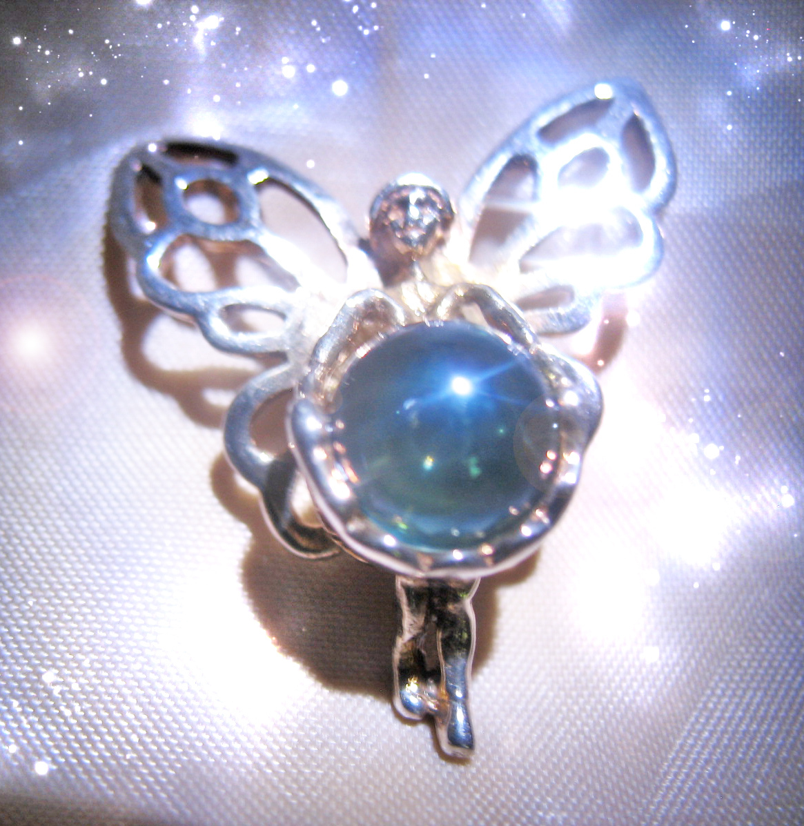 HAUNTED FAIRY NECKLACE TOUCH THE ORB & CHOSE YOUR PATH COLLECTION OOAK MAGICK - $264.77