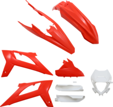 Acerbis Full Body Kit Red/Wht for 20-22 Beta 200 250 300 350 390 430 480 500 RR - £165.52 GBP