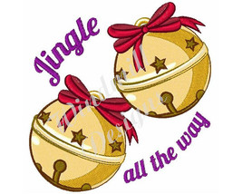 Jingle Bells - Machine Embroidery Design - £2.62 GBP