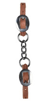 Horse Amish Hermann Oak Harness Leather Heavy 4-Link Curb Single Chain 9... - $13.37