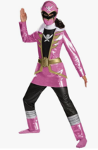 Power Rangers Super Megaforce Pink Ranger - Size 7/8 - £23.80 GBP