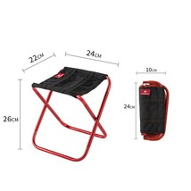 Pocket Folding Chair Lightweight Folding Small Stool Bench Stool Outdoor Camping - £92.48 GBP