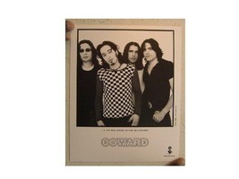 Coward Press Kit And Photo  Self Titled Album - £21.13 GBP