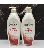 2 JERGENS Age Defying Multi Vitamin Moisturizer Lotion Pump Bottles 600m... - $1,093.44 MXN