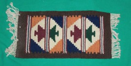 Old Yugoslavia Vrlika Dalmatian Croatia Pirot Kilim Tapestry Prayer Rug Souvenir - £92.62 GBP