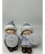 National Tree Company 5.5 in. Lighted Boy &amp; Girl Decor Accent Pieces - $33.71 CAD