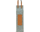 Bey-Berk Wine Caddy with Grey Felt and Brown Triming - £24.33 GBP