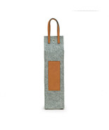 Bey-Berk Wine Caddy with Grey Felt and Brown Triming - £24.33 GBP