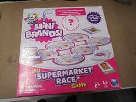 5 Surprise Mini Brands Supermarket Race Board Game by Spin Master - £10.20 GBP