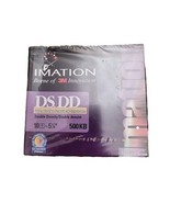 3m Imation Sealed Box of 10 DS,DD Floppy Diskettes 5.25&quot; - £18.76 GBP