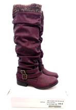 JustFab Pilar Knee High Boots - Port Royale, US 8M / EUR 38.5 - £32.90 GBP
