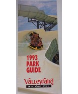 Vintage Valleyfair! Park Guide Brochure 1993 - £4.72 GBP