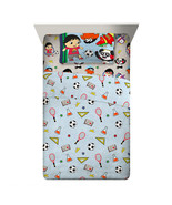 Ryan&#39;s World Kids Full Sheet Set, Blue and Gray, Pocketwatch - $855.30 MXN