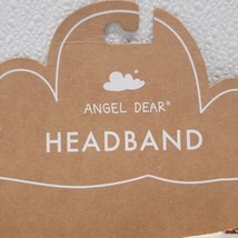 Angel Dear Baby Girl&#39;s White Orange Monarch Butterfly Headband Size 12-24M - £11.79 GBP