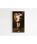 Lilith, Oil Painting 1892. The Great Mother. Eve and the Snake. First Wo... - $373.69 MXN