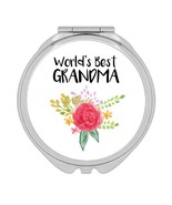 World&#39;s Best Grandma : Gift Compact Mirror Family Cute Flower Christmas ... - €11,19 EUR