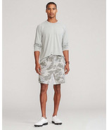 RLX Ralph Lauren Mens RLX Golf Stretch Mesh Long Sleeve Tee Grey Heather-XL - €68,22 EUR