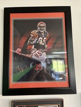 Chad “Ochocinco” Johnson - 16x20 FRAMED SIGNED Photo - JSA COA - £237.40 GBP