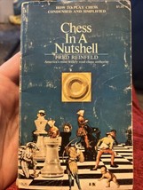 Chess In A Nutshell By Fred Reinfeld October 1972 Printing Softcover  - £7.90 GBP