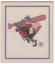 1987 Sportflics #40 Mini Baseball Trivia Hologram MLB Baseball Trading Card - £1.57 GBP