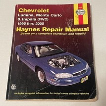 Haynes 24048 Repair Manual Chevrolet Lumina, Monte Carlo, Impala (1995-2... - £11.89 GBP