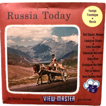 Vintage Sawyer&#39;s Russia Today 2800-A B &amp; C Travelogue view-master Reels ... - $14.73