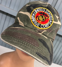 US United States Marine Camo Adjustable Baseball Hat Cap  - £9.18 GBP