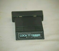 Vintage 1982 Lock &#39;n&#39; Chase by Mattel Atari 2600 GAME CARTRIDGE ONLY Untested - £5.41 GBP