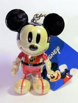 Disney Mickey Spacesuit (RED) Iridescent Jointed Figure Charm - Japan Im... - £17.23 GBP