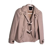 ASOS Womens Size 0 Hooded Toggle Closure Tan Jacket - $17.72