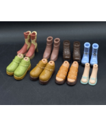 LOT of 7 PAIRS of Genuine Bratz Doll Feet Shoes Boots Pumps Heels Vintag... - €22,70 EUR