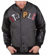 Staple New York MVP Most Valuable Pigeon Good Luck Wool Varsitity Jacket... - $139.63