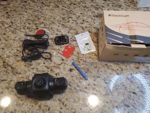 Pruveeo 3 Camera Dash Cam - $147.51