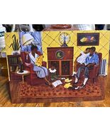 Annie Lee "Sunday Evening Radio" NEW Mini Black Art Family Hard To Find - $17.82