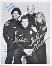 T. J. Hooker Cast Signed Photo X4 - W. Shatner, H. Locklear, A. Zmed, R. Herd - £337.34 GBP