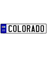 Colorado Novelty Metal European License Plate - $30.02 CAD