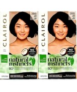 2 Clairol Natural Instincts 2BB Blue Black Hair Color-NO CONDITIONERS In... - £13.21 GBP