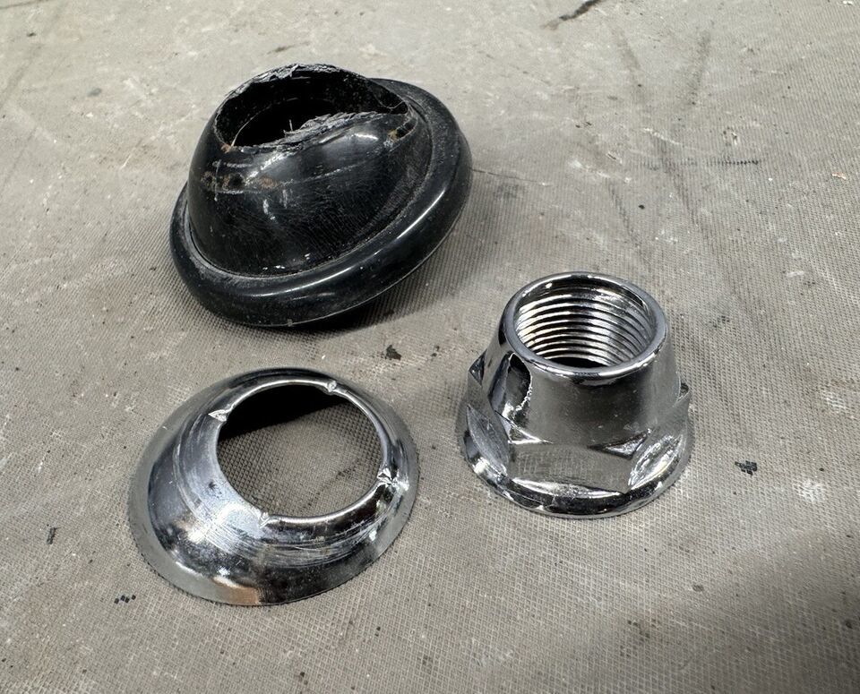 1967-1968 Chevy Camaro Pontiac Firebird Trans Antenna Trim Nut Bezel Gro... - $60.07