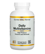 Daily Multivitamins California Gold Nutrition 60 Veggie Capsules Sealed - $9.95
