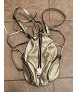 Rebecca Minkoff Leather Julian Backpack gold Hardware - €49,99 EUR