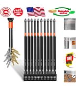 Versatile 10-Pack Magnetic 6-Inch Phillips Head Bits for Every DIY Project - $350.61 MXN