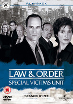 Law And Order - Special Victims Unit: Season 3 DVD (2007) Christopher Meloni, Pr - £46.45 GBP