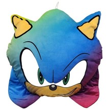 Sonic the Hedgehog 22&quot; Gradient Sonic Face Plush - £10.93 GBP