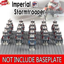 21pcs Imperial Stormtrooper Captain Rex clone Troopers Star Wars Minifigure - £23.83 GBP