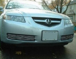 2004-2008 Acura Tl Chrome Grill Grille Kit 2005 2006 2007 04 05 06 07 08 - £23.45 GBP