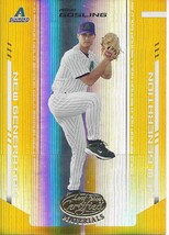 2004 Leaf Certified Materials Mirror Gold Mike Gosling 250 Diamondbacks 07/25 - £1.99 GBP